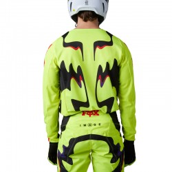 BLUZA FOX 180 KOZMIK FLUORESCENT YELLOW  ENDURO CROSS