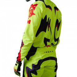 BLUZA FOX 180 KOZMIK FLUORESCENT YELLOW  ENDURO CROSS