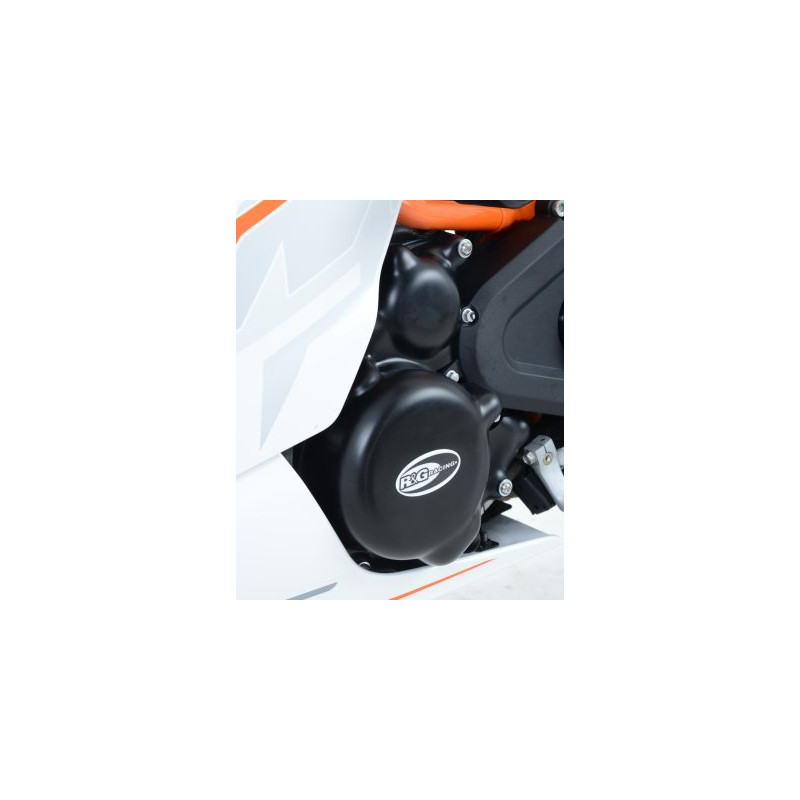 ZESTAW OSŁON SILNIKA RG RACING KTM RC125/200, 125 DUKE 16, 200 DUKE 16- (2 CZĘŚCI) BLACK