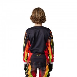 BLUZA FOX JUNIOR 180 STATK FLUORESCENT RED  ENDURO CROSS