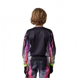 BLUZA FOX JUNIOR 180 STATK STEEL GREY  ENDURO CROSS