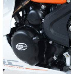 ZESTAW OSŁON SILNIKA RG RACING KTM RC125/200, 125 DUKE 16, 200 DUKE 16- (2 CZĘŚCI) BLACK