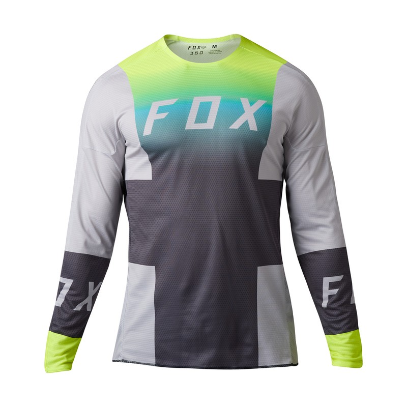 BLUZA FOX 360 HORYZN LIGHT GREY  ENDURO CROSS