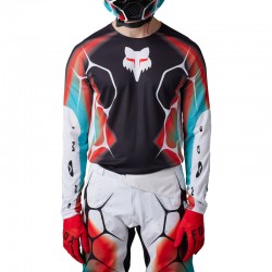 BLUZA FOX 360 SYZ BLACK/WHITE  ENDURO CROSS