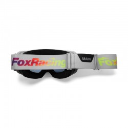 GOGLE FOX MAIN STATK STEEL GREY - SZYBA SMOKE (1 SZYBA W ZESTAWIE) ENDURO CROSS