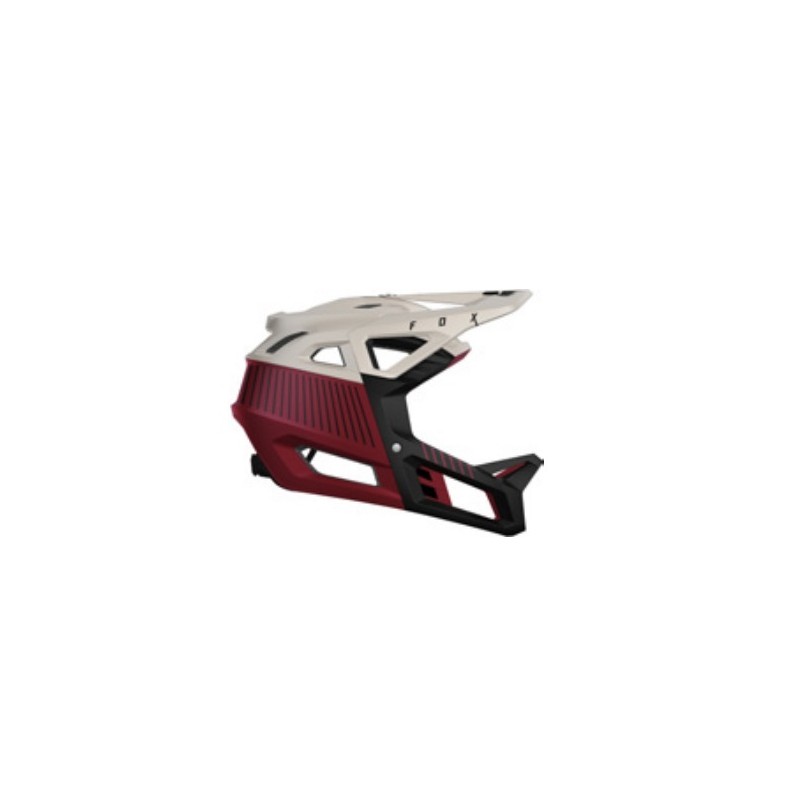 KASK ROWEROWY FOX PROFRAME RS MASH BORDEAUX  ENDURO CROSS