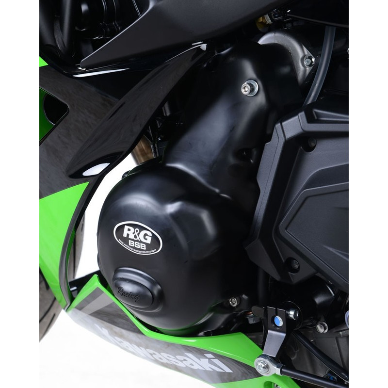 ZESTAW OSŁON SILNIKA RG RACING KAWASAKI Z650/NINJA 650 17- (2 CZĘŚCI) BLACK