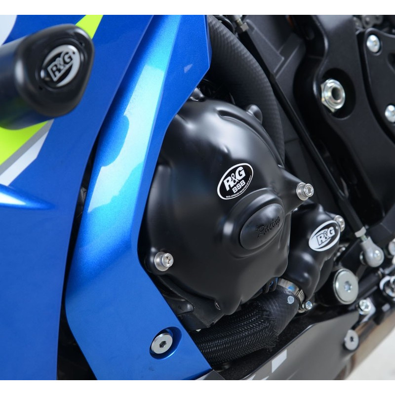 ZESTAW OSŁON SILNIKA RG RACING SUZUKI GSX-R1000/R 17-, (2 CZĘŚCI) BLACK