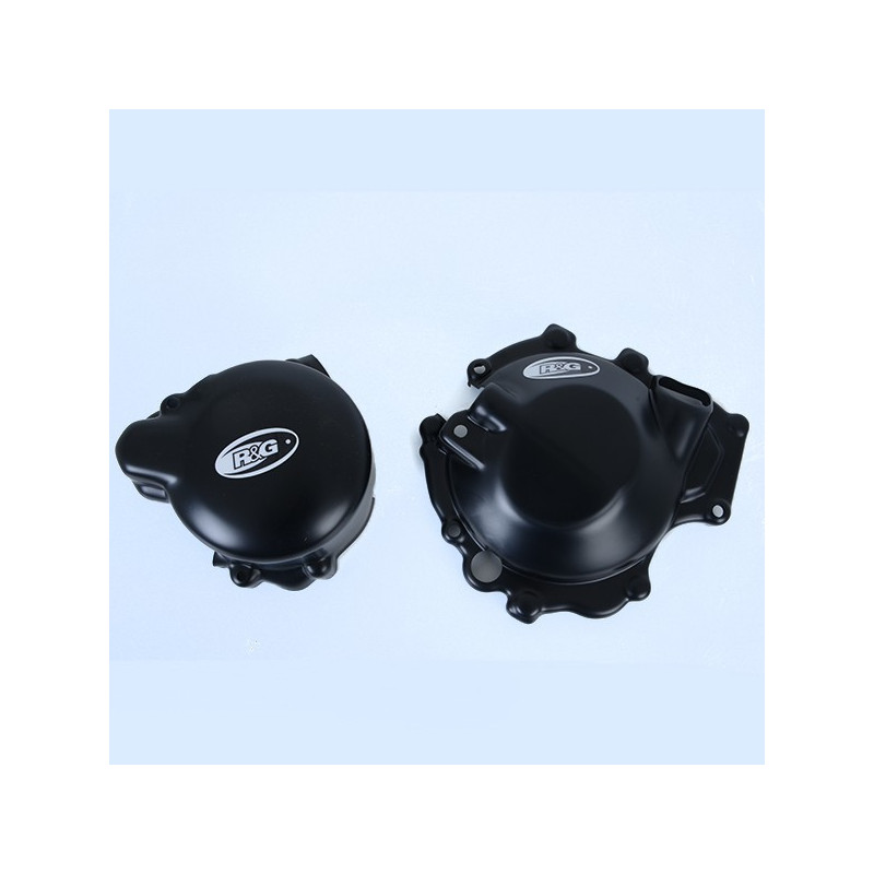 ZESTAW OSŁON SILNIKA RG RACING KAWASAKI VERSYS X-250/300 (2 CZĘŚCI) BLACK