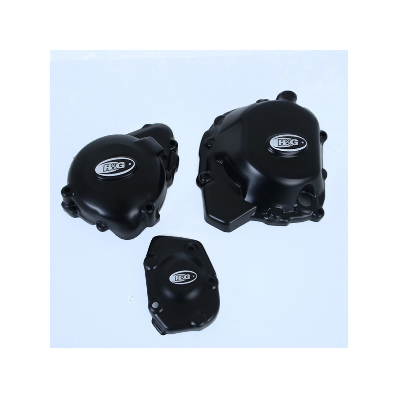 ZESTAW OSŁON SILNIKA RG RACING KAWASAKI Z900RS, (3 CZĘŚCI) BLACK