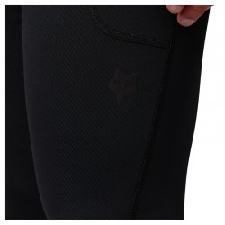 SPODNIE FOX TECBASE FIRE BLACK  ENDURO CROSS