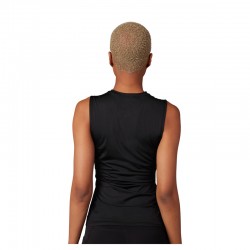 KOSZULKA BEZ RĘKAWÓW FOX LADY TECBASE BLACK  ENDURO CROSS