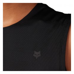 KOSZULKA BEZ RĘKAWÓW FOX LADY TECBASE BLACK  ENDURO CROSS