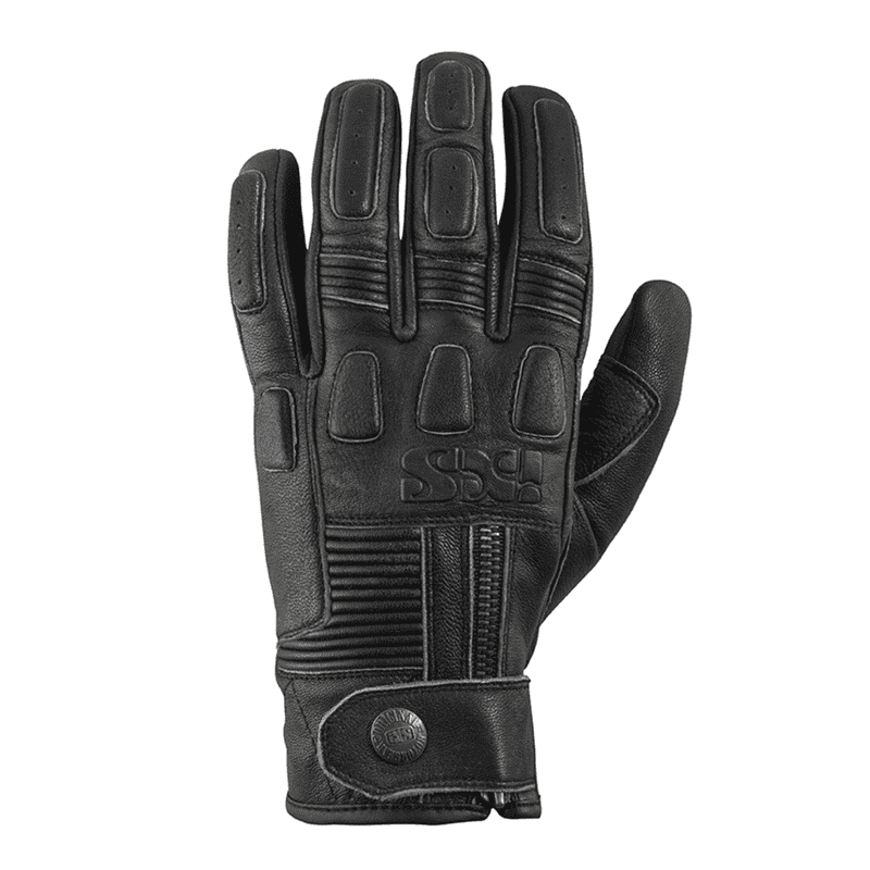 RĘKAWICE SKÓRZANE IXS KELVIN ANTIQUE BLACK 