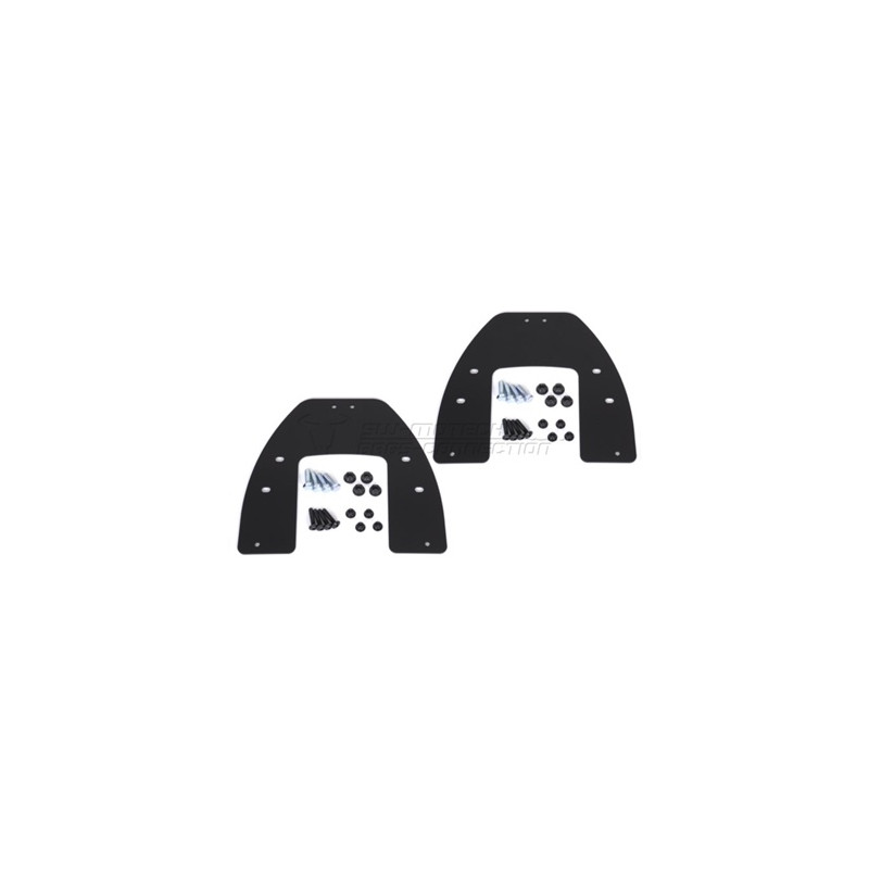 ZESTAW ADAPTERÓW NA STELAŻ EVO NA KUFRY BOCZNE KRAUSER, SW-MOTECH BLACK