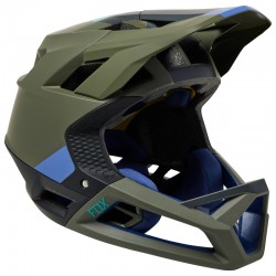 KASK ROWEROWY FOX PROFRAME BLOCKED OLIVE GREEN  ENDURO CROSS