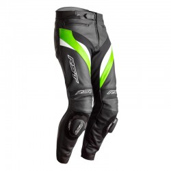 SPODNIE SKÓRZANE RST TRACTECH EVO 4 CE BLACK/GREEN S (2358)