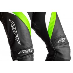 SPODNIE SKÓRZANE RST TRACTECH EVO 4 CE BLACK/GREEN S (2358)