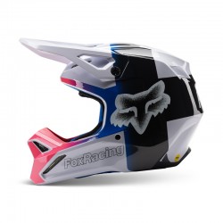 KASK FOX V1 HORYZN BLACK/WHITE  ENDURO CROSS
