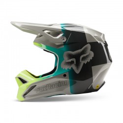 KASK FOX V1 HORYZN LIGHT GREY  ENDURO CROSS