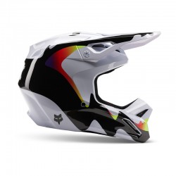 KASK FOX V1 KOZMIK BLACK/WHITE  ENDURO CROSS