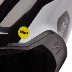 KASK FOX V1 MORPHIC BLACK/WHITE  ENDURO CROSS