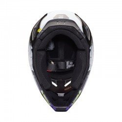 KASK FOX V1 MORPHIC BLACK/WHITE  ENDURO CROSS