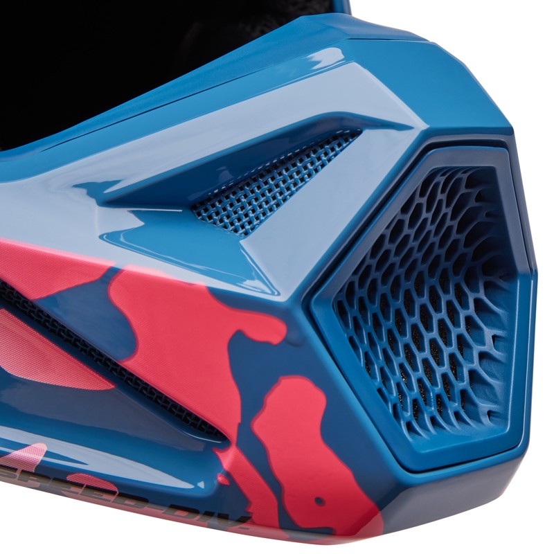 KASK FOX V1 MORPHIC BLUEBERRY  ENDURO CROSS