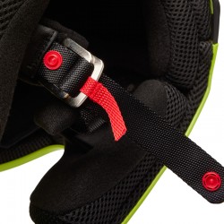 KASK FOX V1 STATK RED/YELLOW  ENDURO CROSS