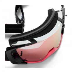 GOGLE FOX VUE SYZ LIGHT GREY - SZYBA PURPLE MIRROR (1 SZYBA W ZESTAWIE, ZRYWKI W ZESTAWIE) ENDURO CROSS