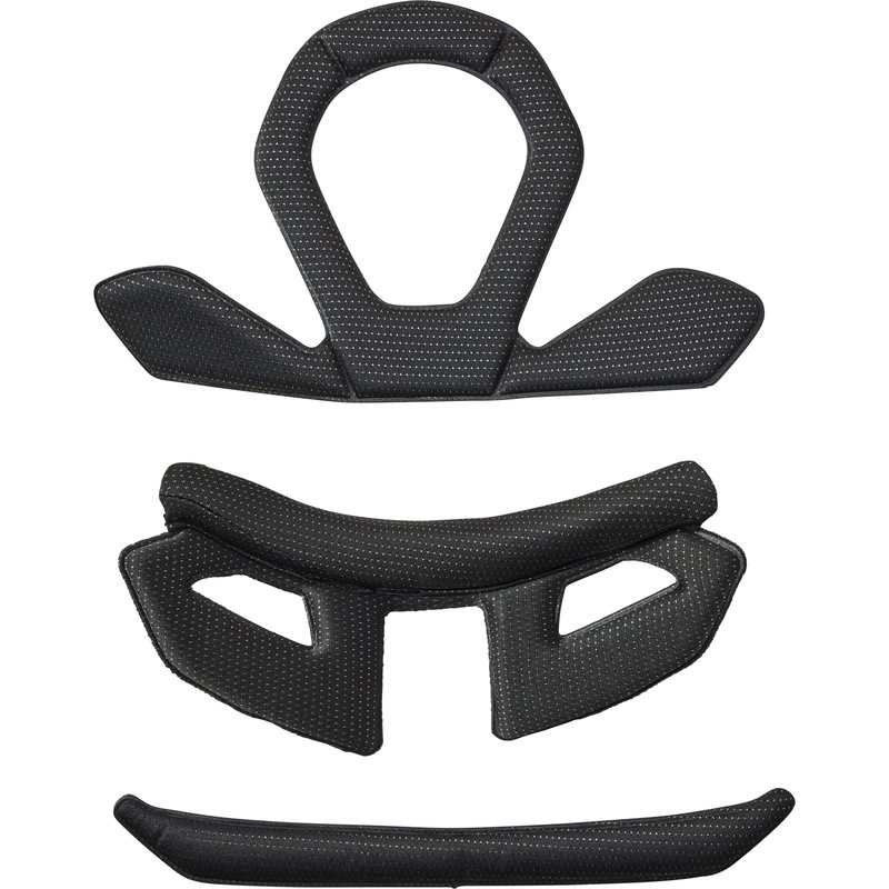 ZESTAW GĄBEK FOX DO KASKU PROFRAME THIN BLACK  ENDURO CROSS