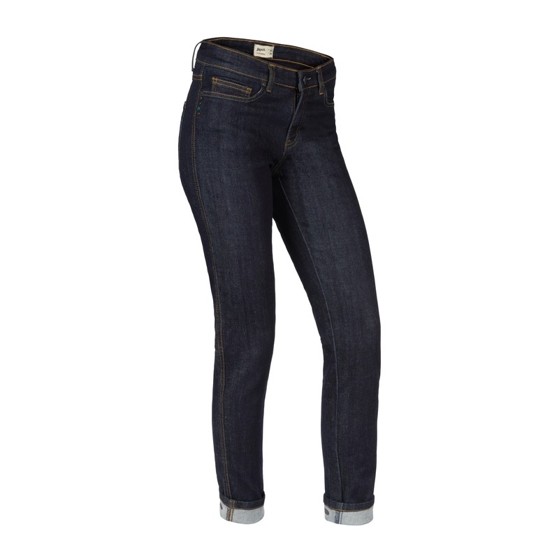 SPODNIE JEANS BROGER CALIFORNIA CASUAL LADY RAW NAVY 