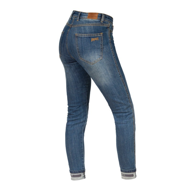 SPODNIE JEANS BROGER CALIFORNIA CASUAL LADY WASHED BLUE 