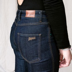 SPODNIE JEANS BROGER CALIFORNIA CASUAL LADY WASHED BLUE 