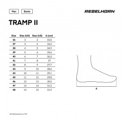 BUTY REBELHORN TRAMP II BLACK 36