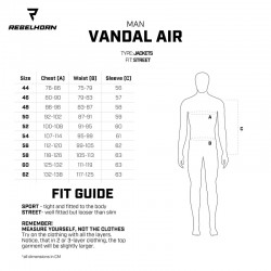 KURTKA SKÓRZANA REBELHORN VANDAL AIR BLACK 