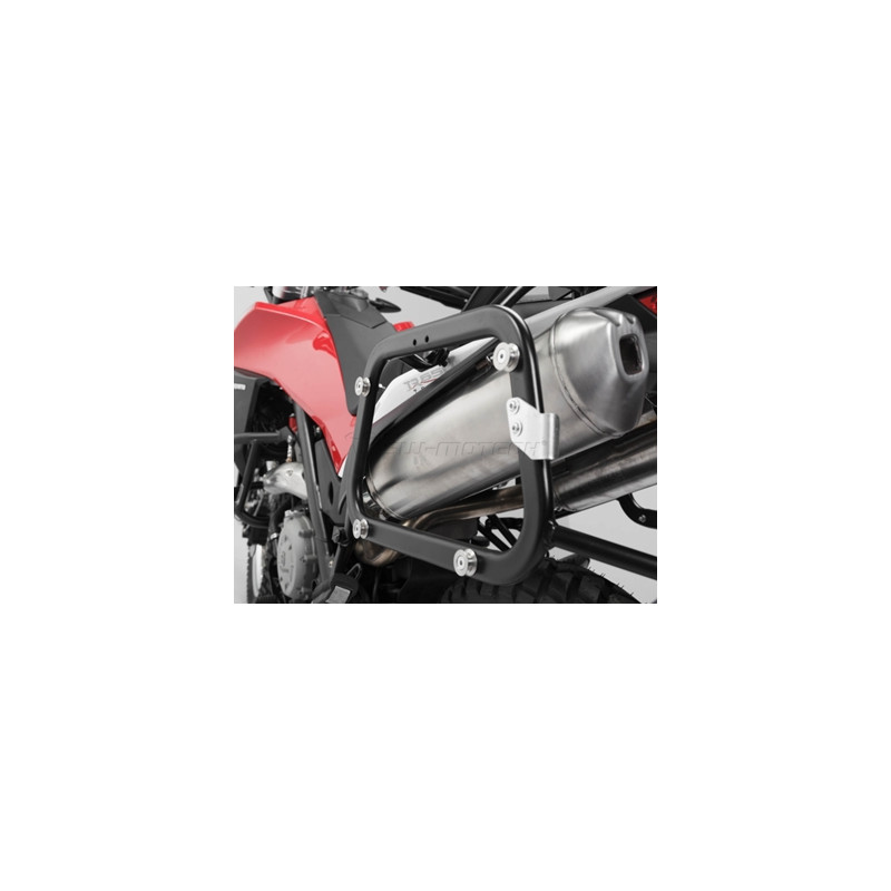 ZESTAW KUFRÓW BOCZNYCH TRAX ADV I STELAŻY SW-MOTECH HUSQVARNA TR 650 TERRA/STRADA, SILVER 45/45L