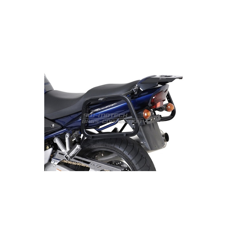 STELAŻ EVO NA KUFRY BOCZNE SW-MOTECH SUZUKI GSF 600 BANDIT/S (00-04), BLACK