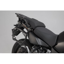 ZESTAW KUFRÓW BOCZNYCH NANUK I STELAŻY SW-MOTECH YAMAHA XT1200Z SUPER TENERE (10-), BLACK