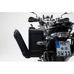 ZESTAW KUFRÓW BOCZNYCH NANUK I STELAŻY SW-MOTECH YAMAHA XT1200Z SUPER TENERE (10-), BLACK