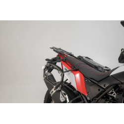 ZESTAW KUFRÓW BOCZNYCH TRAX ION I STELAŻY SW-MOTECH YAMAHA TENERE 700 (19-), BLACK 45/45L