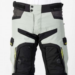 SPODNIE TEKSTYLNE REBELHORN PATROL GREY/BLACK/FLO YELLOW 
