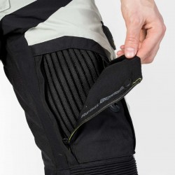 SPODNIE TEKSTYLNE REBELHORN PATROL GREY/BLACK/FLO YELLOW 
