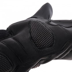 RĘKAWICE SKÓRZANE REBELHORN RANGE BLACK/LIGHT GREY 