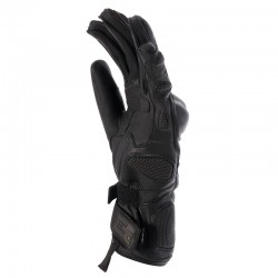 RĘKAWICE SKÓRZANE REBELHORN RANGE BLACK/ANTHRACITE/FLUO YELLOW 