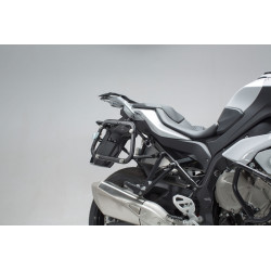 STELAŻ EVO NA KUFRY BOCZNE SW-MOTECH BMW S 1000 XR (15-), BLACK