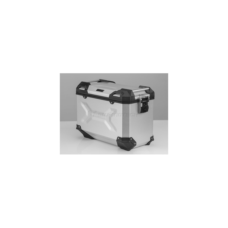 ZESTAW KUFRÓW BOCZNYCH TRAX ADV I STELAŻY SW-MOTECH MULTISTRADA 1200 (15-), SILVER 45/45 L