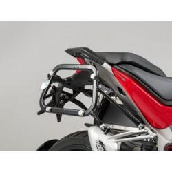 ZESTAW KUFRÓW BOCZNYCH TRAX ADV I STELAŻY SW-MOTECH MULTISTRADA 1200 (15-), SILVER 45/45 L