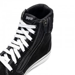 BUTY SKÓRZANE BROGER CALIFORNIA BLACK/WHITE 