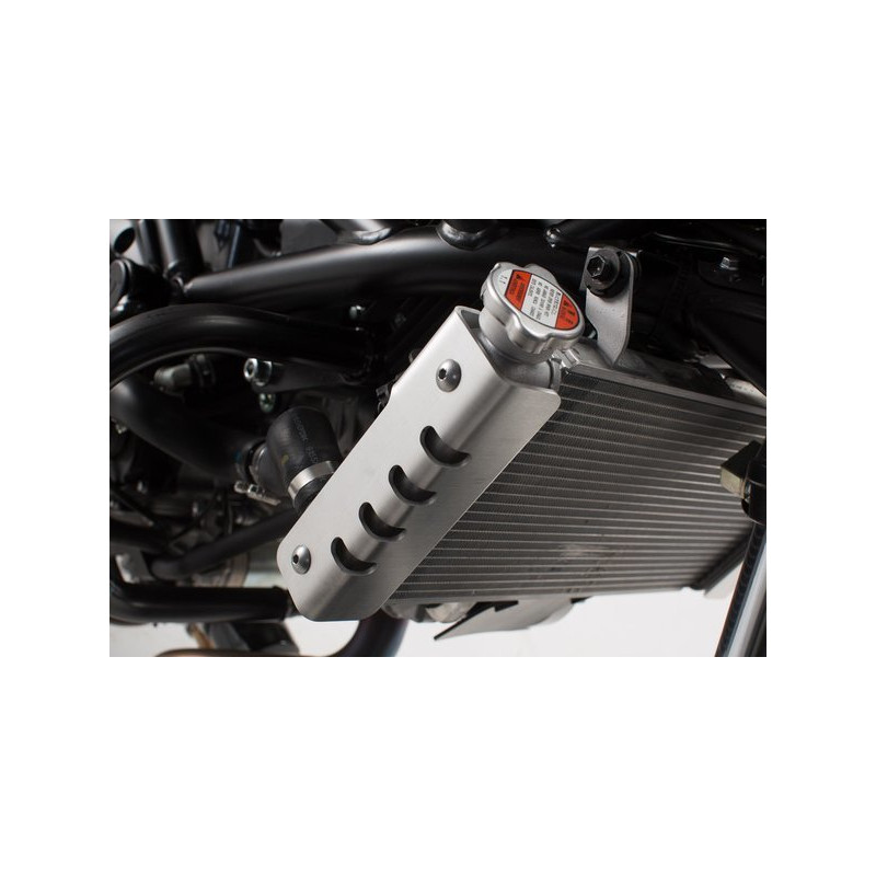 OSŁONA CHŁODNICY SW-MOTECH SUZUKI SV650 ABS (15-), SILVER